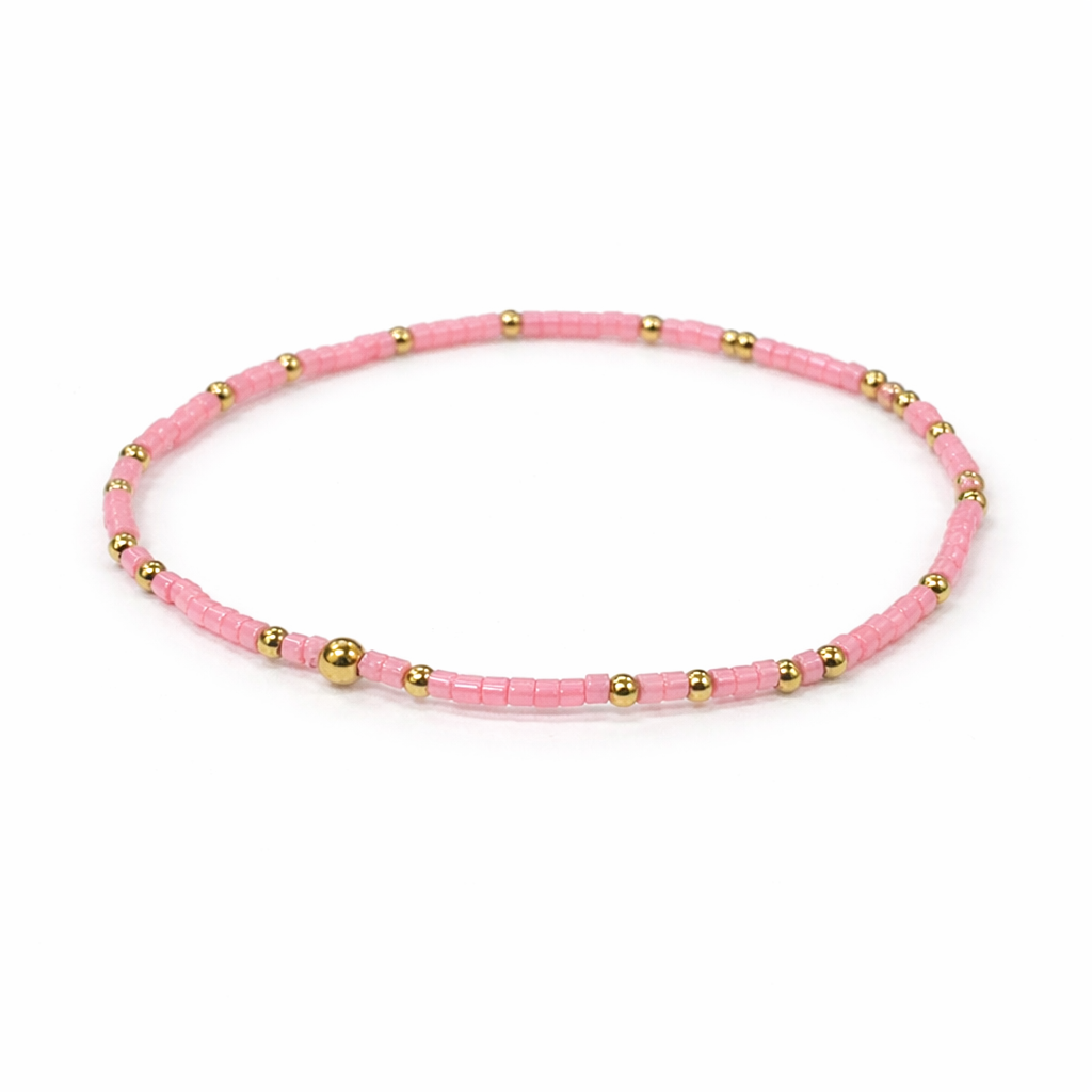 CK Seaside Bracelet 5.5" — Light Pink
