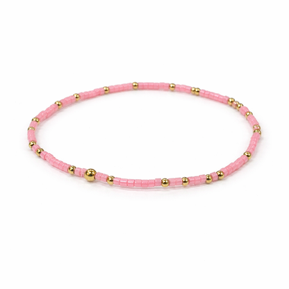 CK Seaside Bracelet 5.5" — Light Pink