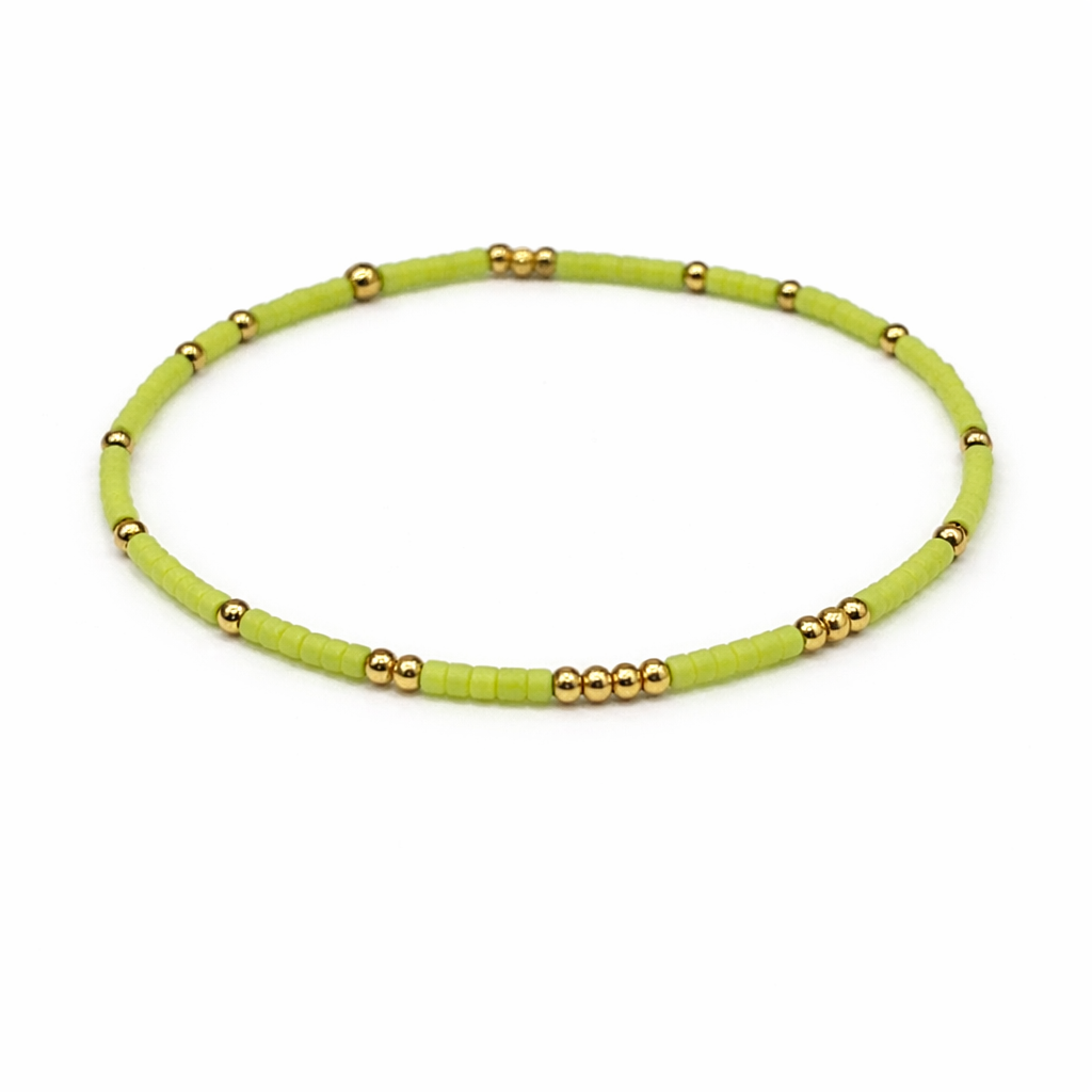 CK Seaside Bracelet 5.5" — Neon Green