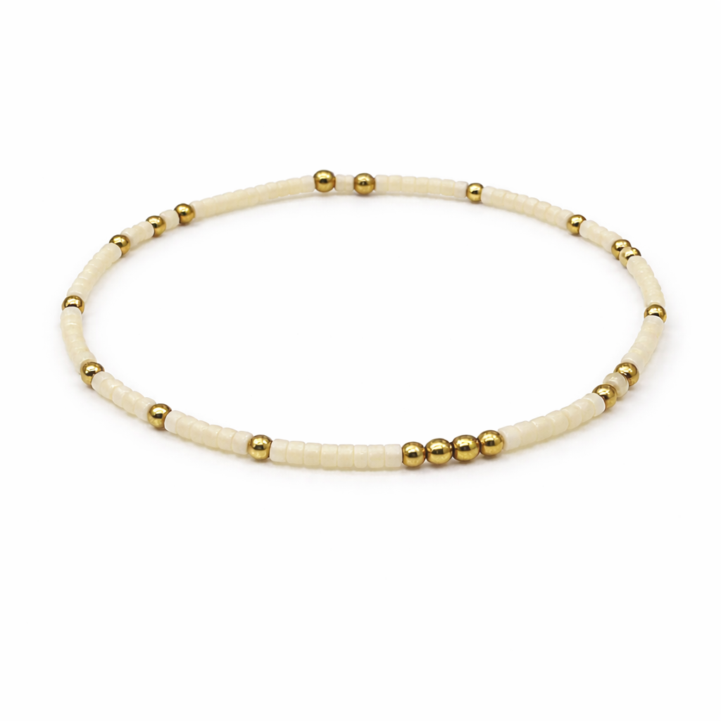 CK Seaside Bracelet 5.5" — Off White