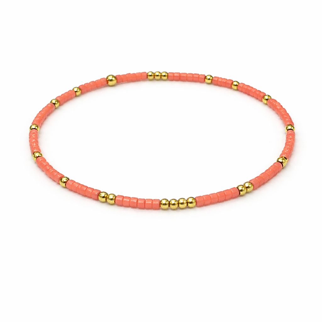 CK Seaside Bracelet 5.5" — Coral