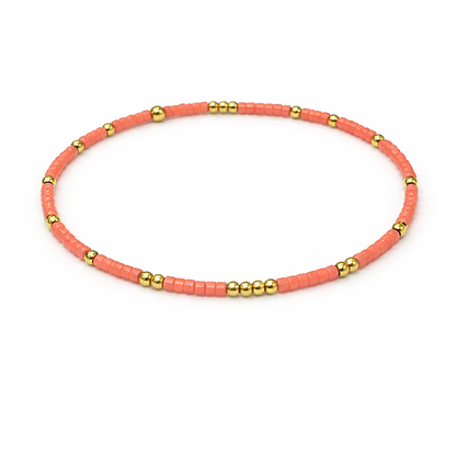 CK Seaside Bracelet 5.5" — Coral