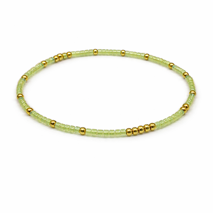 CK Seaside Bracelet 5.5" — Light Green