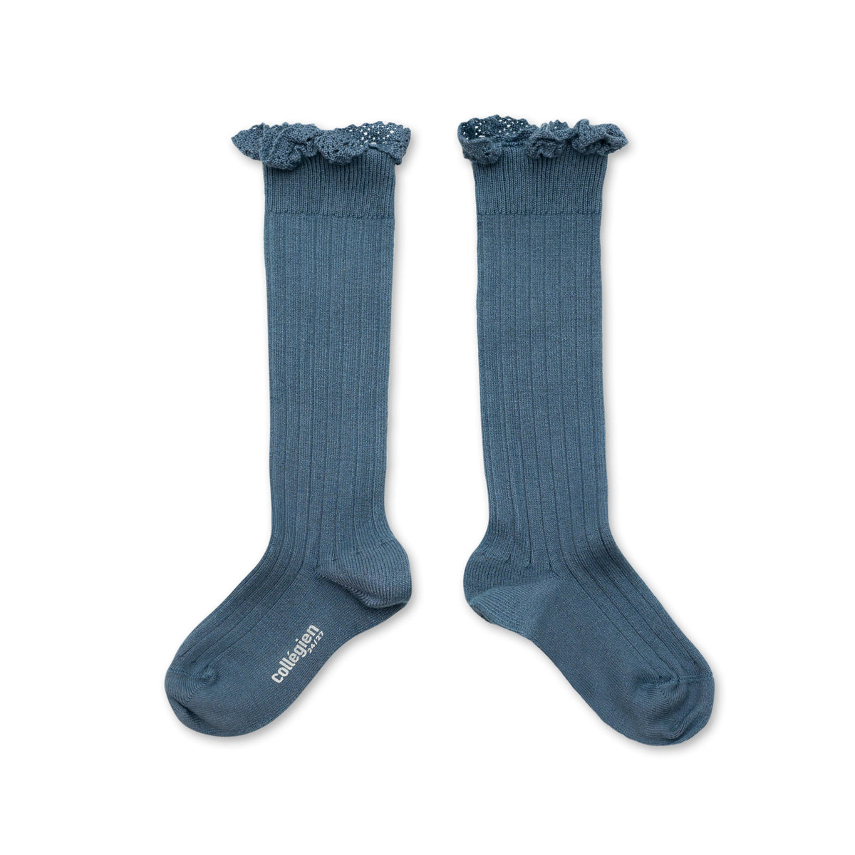 Collegien 2954 Josephine Sock in Bleu Cendré