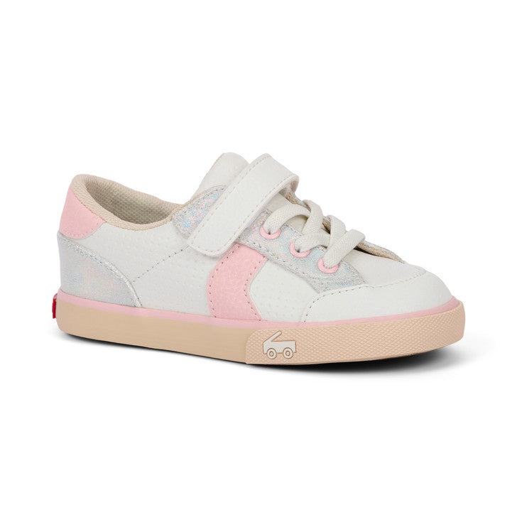 See Kai Run | Connor | White/Pink | Lightspeed primary