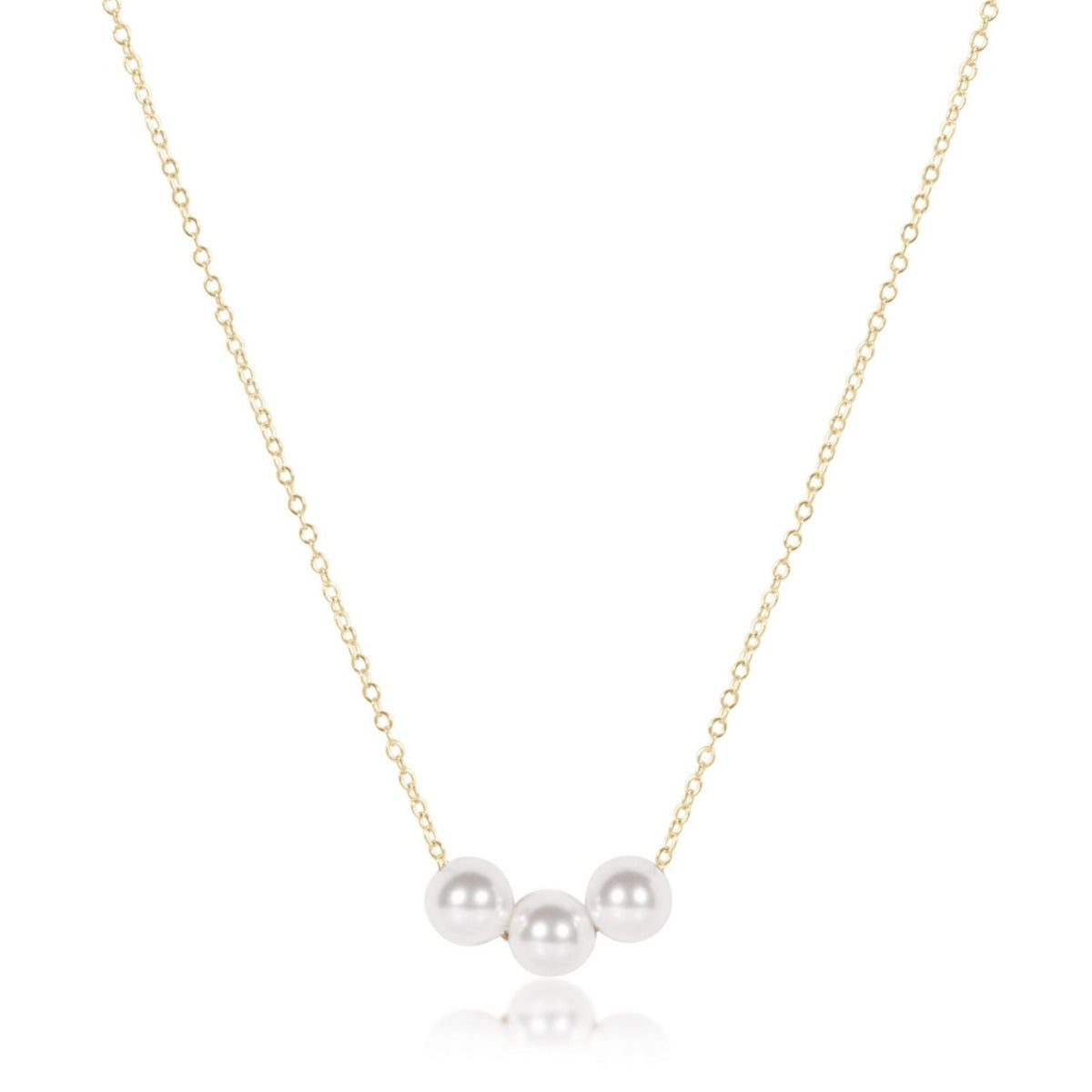 Egirl 14" Necklace Gold, Joy Pearl