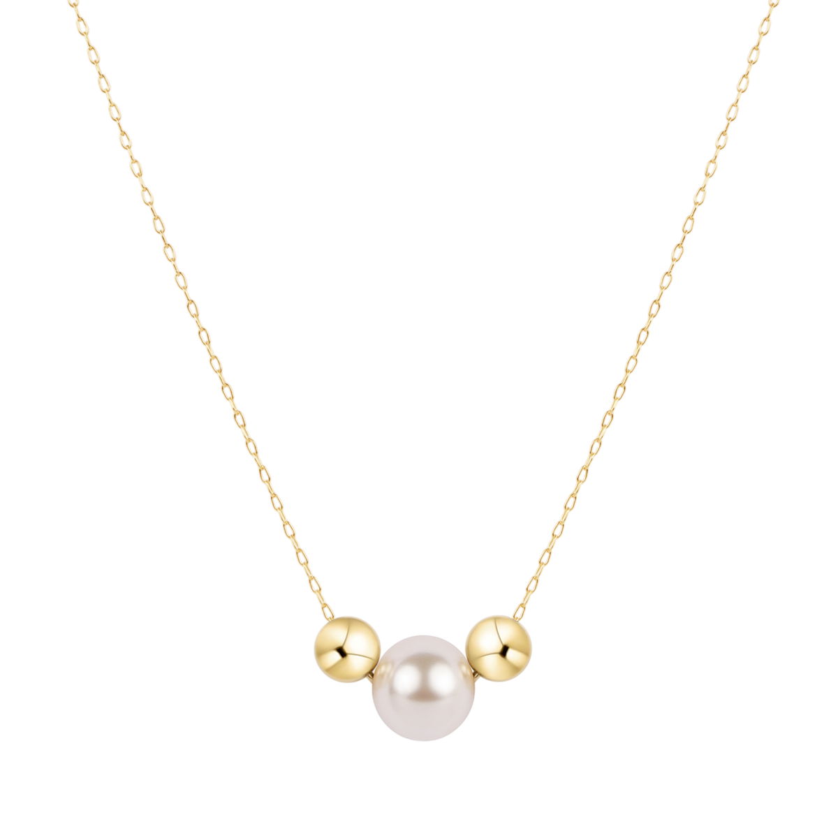 14" NECKLACE GOLD - Purpose Pearl