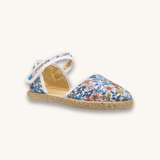 Elephantito Floral Espadrille in Blue Floral, style 31000-yute02