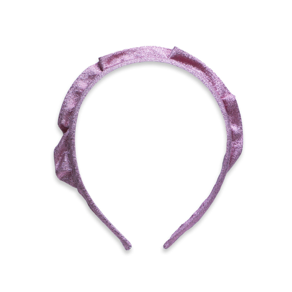 Eva's House Metallic Crown Headband – Pink