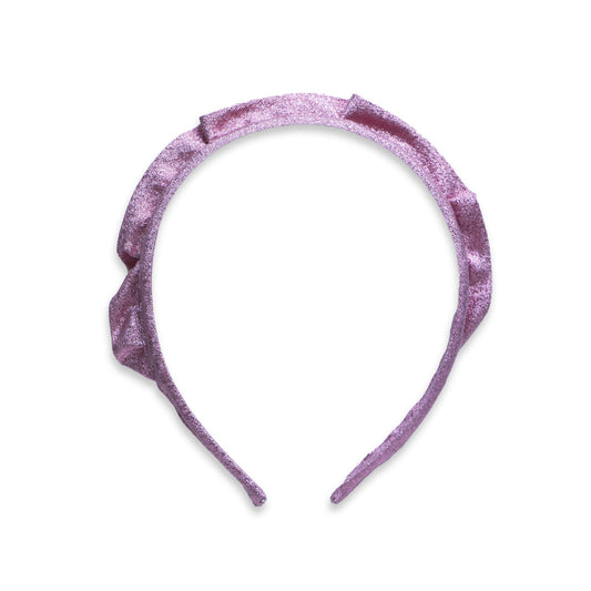 Eva's House Metallic Crown Headband – Pink