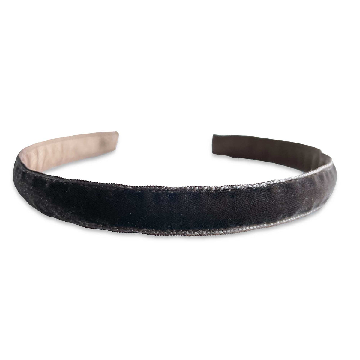 Eva's House Single Velvet Headband – Brown