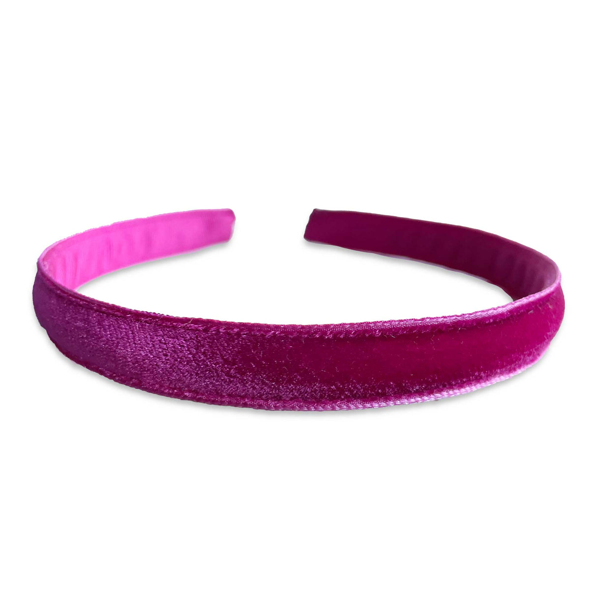 Eva's House Single Velvet Headband – Fuchsia