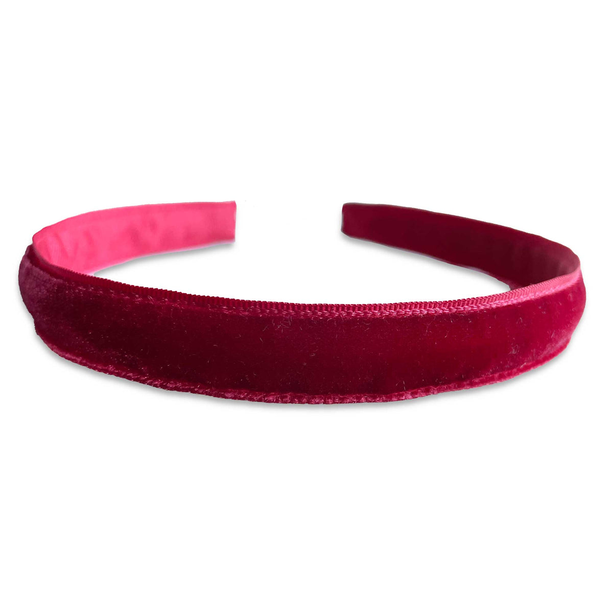 Eva's House Single Velvet Headband – Red