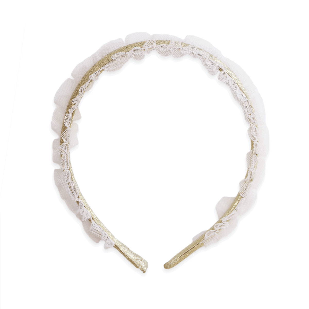 Eva's House Swan Headband – Gold and Beige