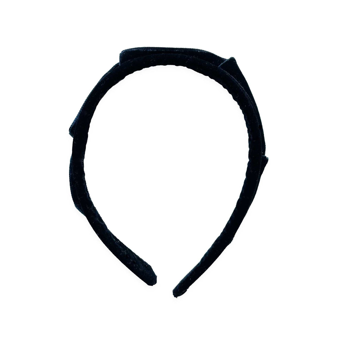 Eva's House Velvet Crown Headband – Black