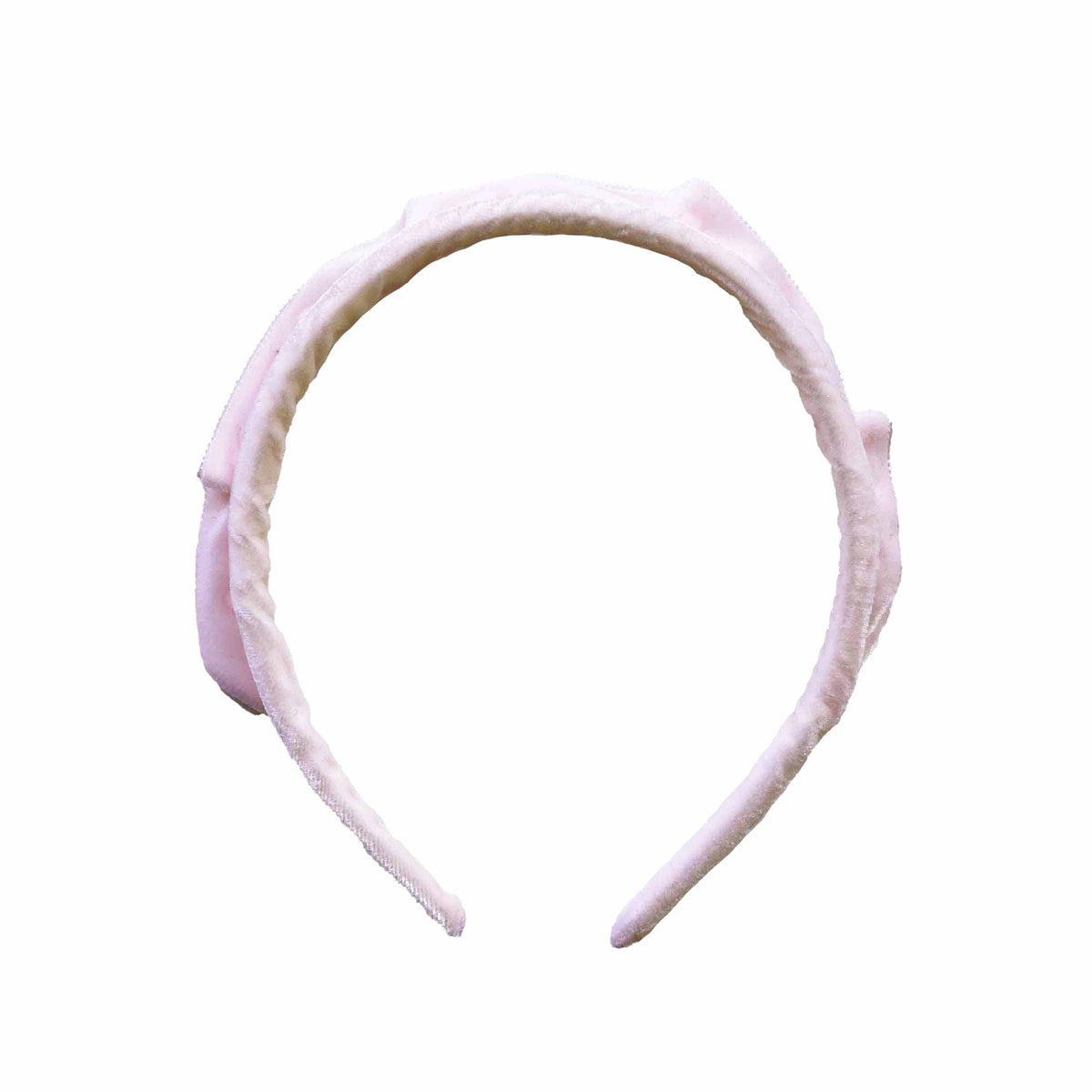 Eva's House Velvet Crown Headband – Light Pink