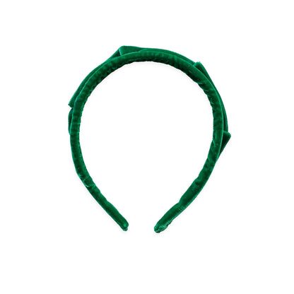 Eva's House Velvet Crown Headband – Moss Green