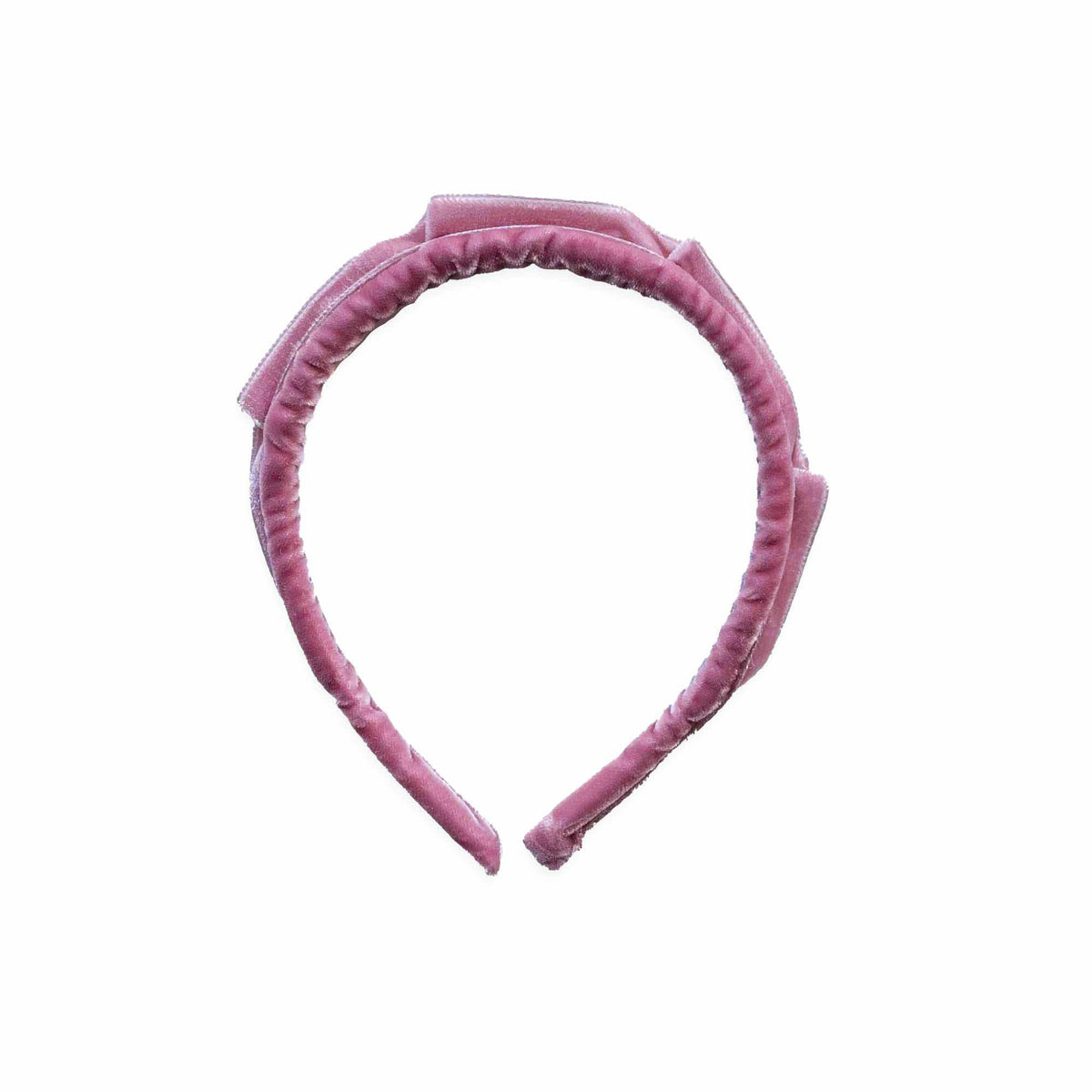 Eva's House Velvet Crown Headband – Old Pink