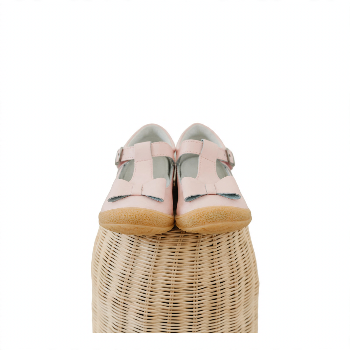 L'Amour Emma Bow T-Strap - Pink (2)