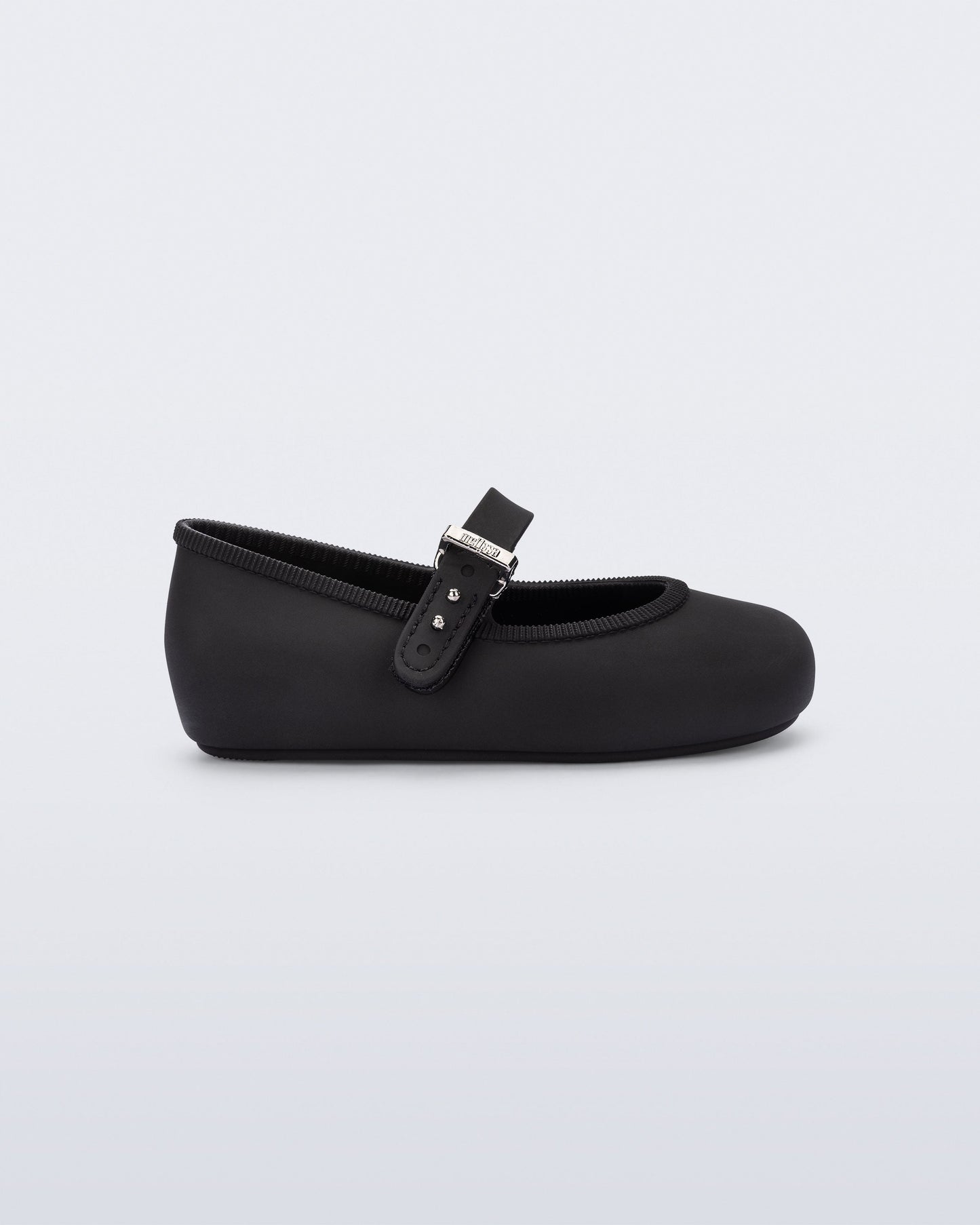 Mini Melissa Soft Ballerina (Baby) - Black-BK635