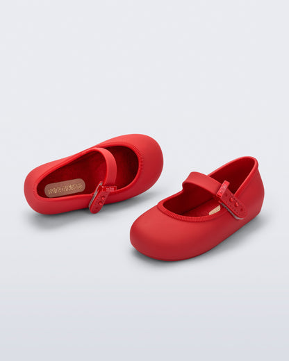 Mini Melissa Soft Ballerina (Baby) - Red-BL662 (2)