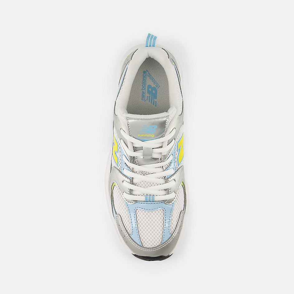 New Balance 530 Big Kids, Seasalt (lt blue/grey), G5308S1, top