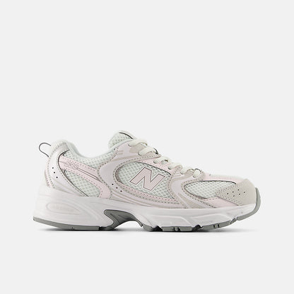 New Balance 530 Big Kids, Grey/Pink, G5309LW, lateral side