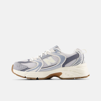 New Balance 530 Big Kids, Grey/Grey, GR530UK, medial side