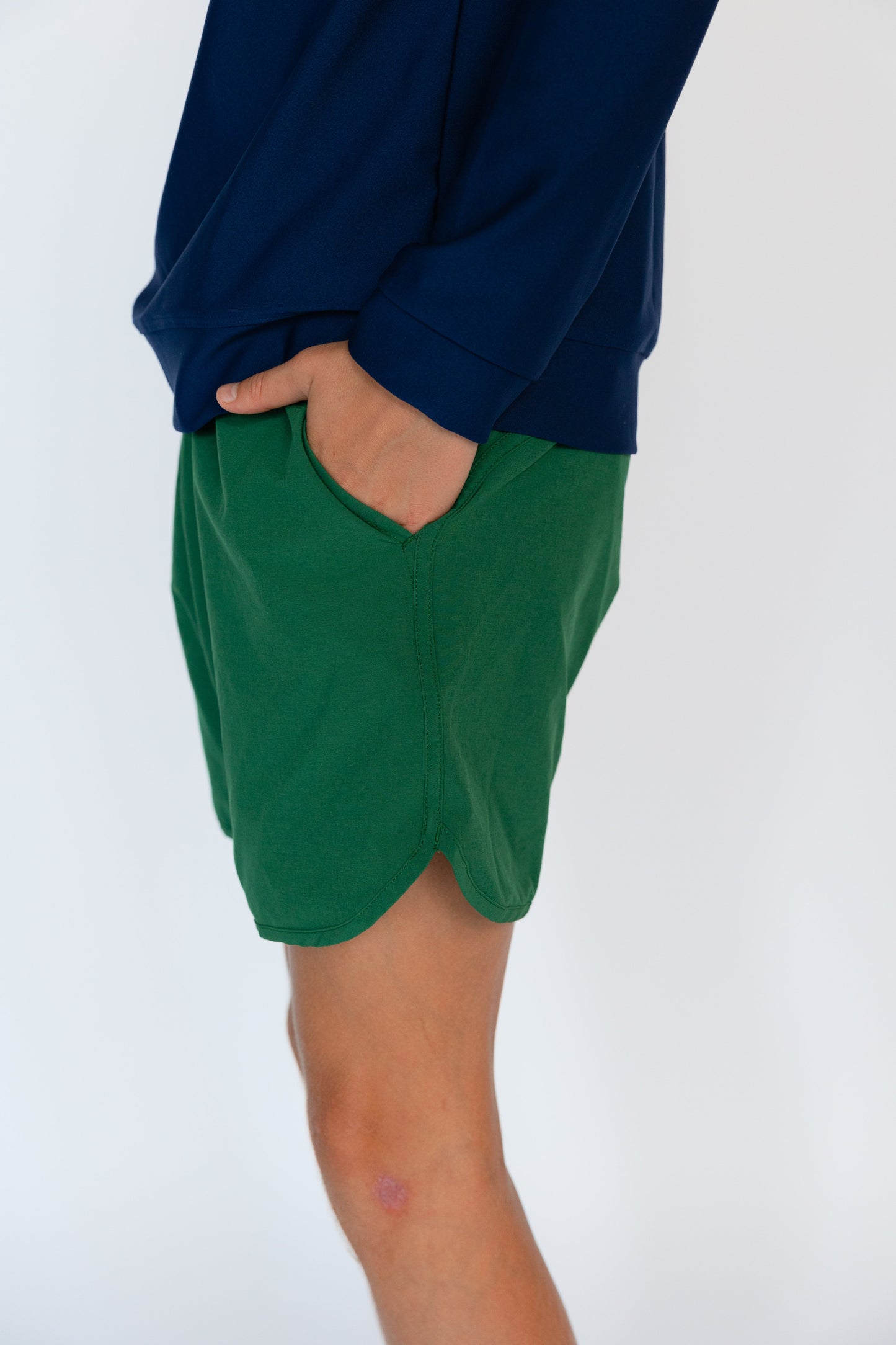 Super Short No Liner - Green (2)
