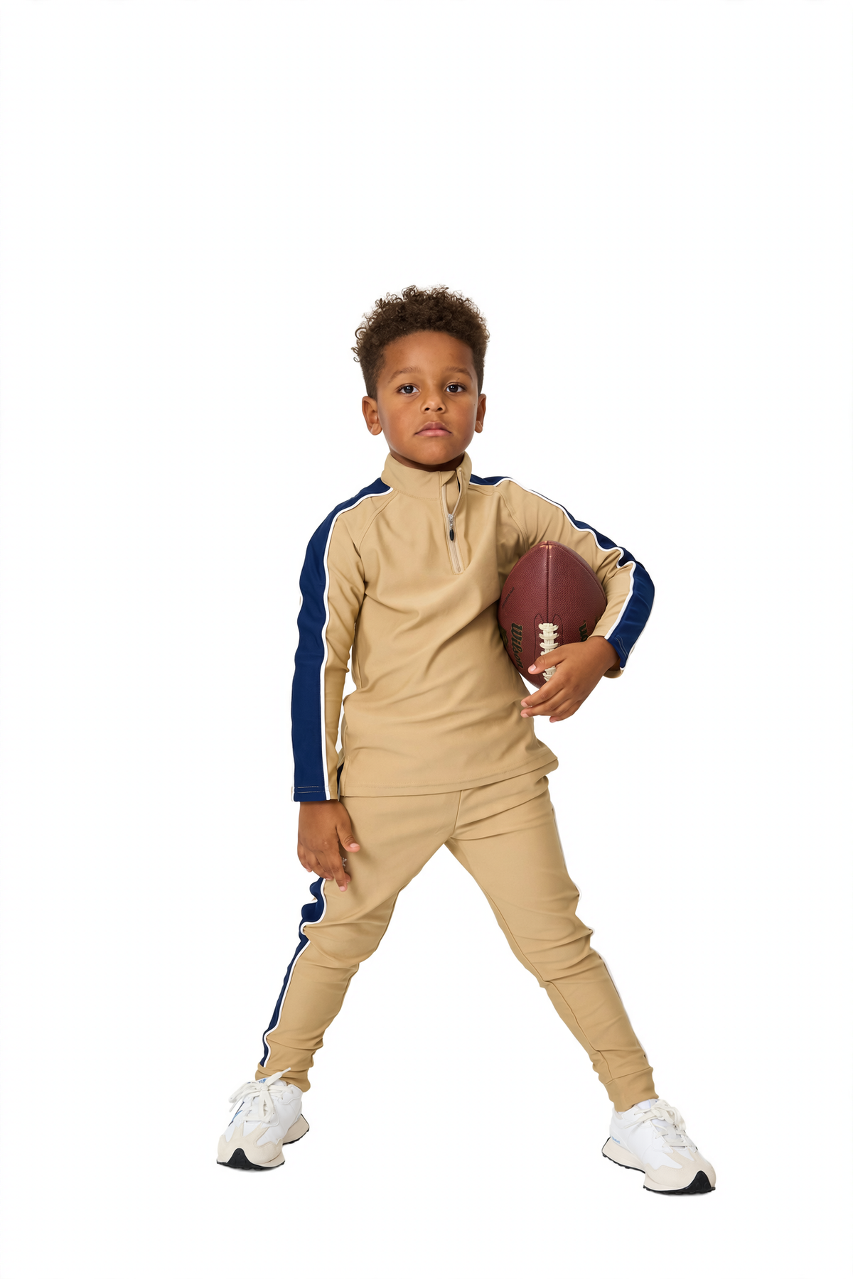 Half Zip - Khaki (2)