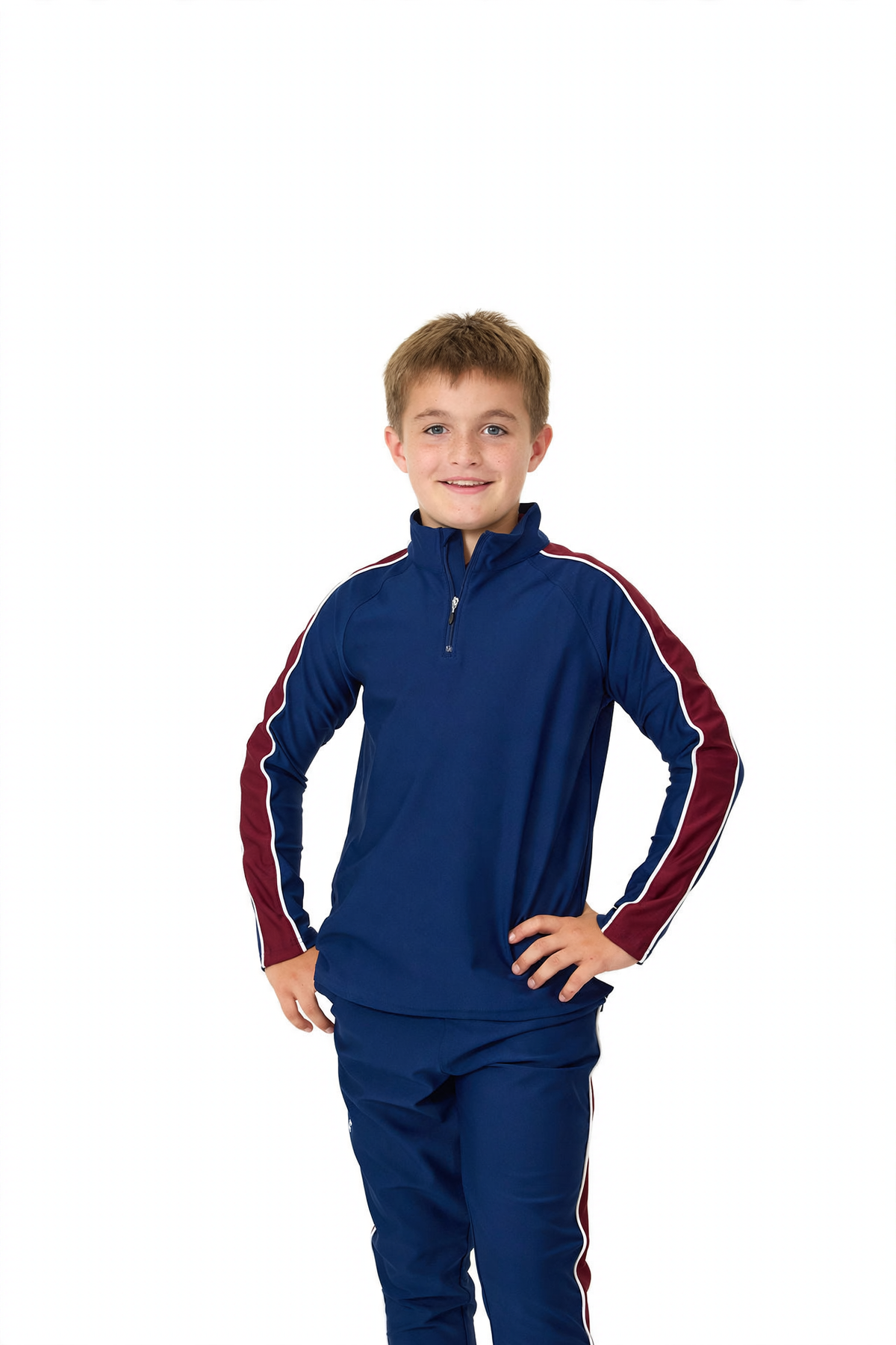 Half Zip - Navy (2)