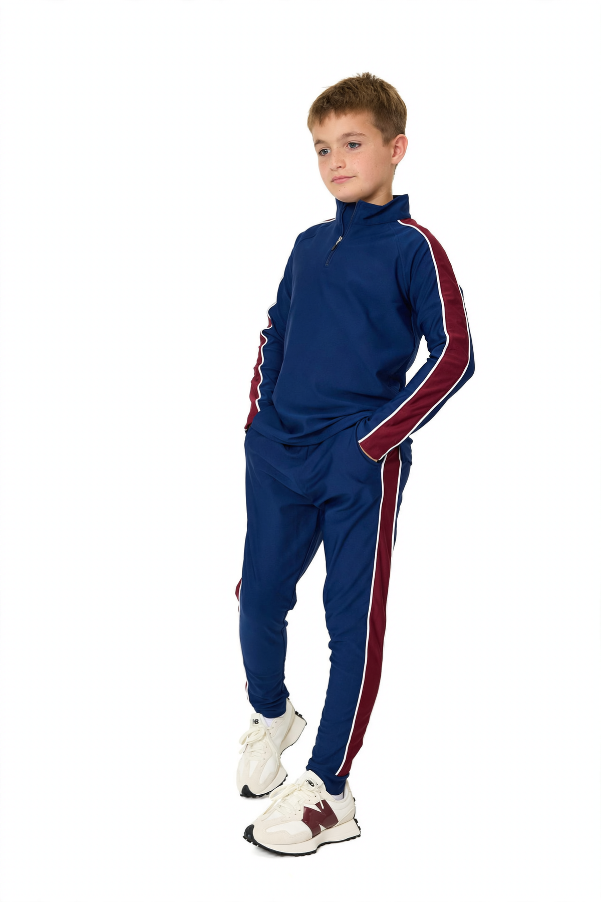 Half Zip - Navy (3)