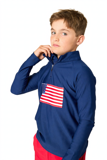 Half Zip - Old Glory (3)