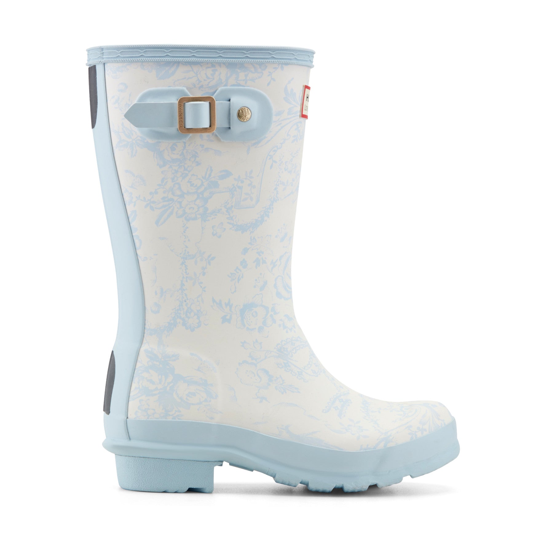Hunter x LoveShackFancy Light Blue front profile clean product view