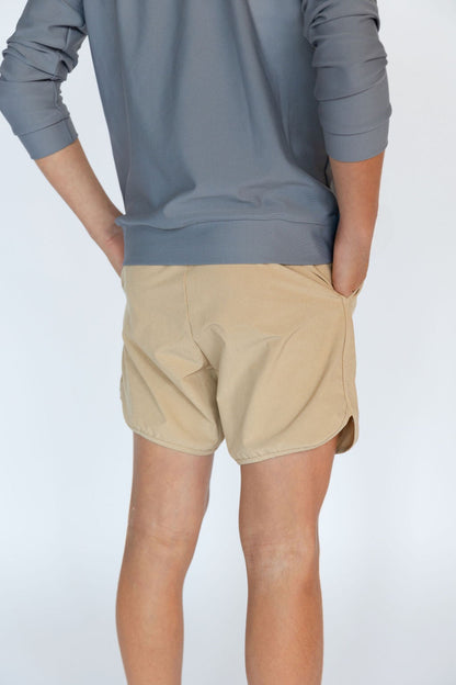 Super Short No Liner - Khaki lifestyle 1