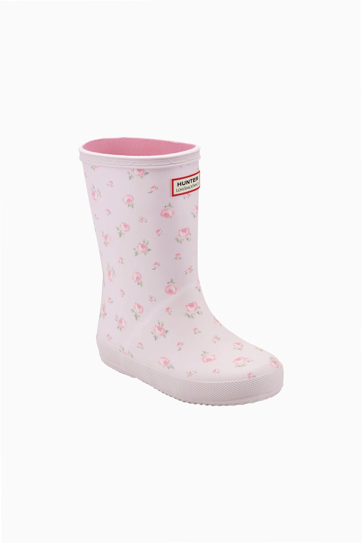 Hunter x LoveShackFancy Kids' First Classic Rain Boot - Light Pink-687