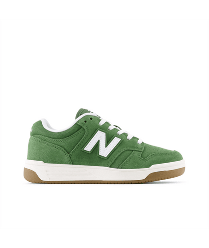 New Balance PSB480SA — White / Dark Alpine Green