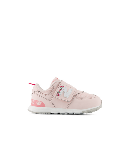 574 new-b Hook & Loop (ext colors) - Pink/Pink