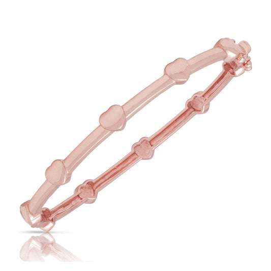 Heart Bangle – Rose