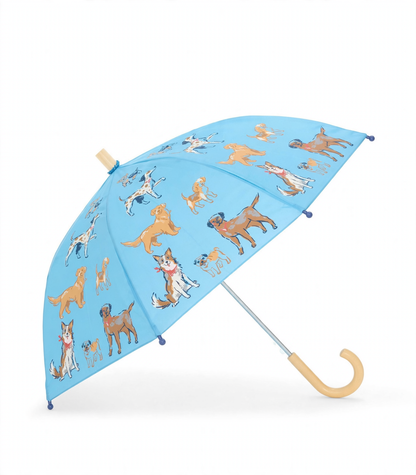 Boys Blue Little Pups Umbrella