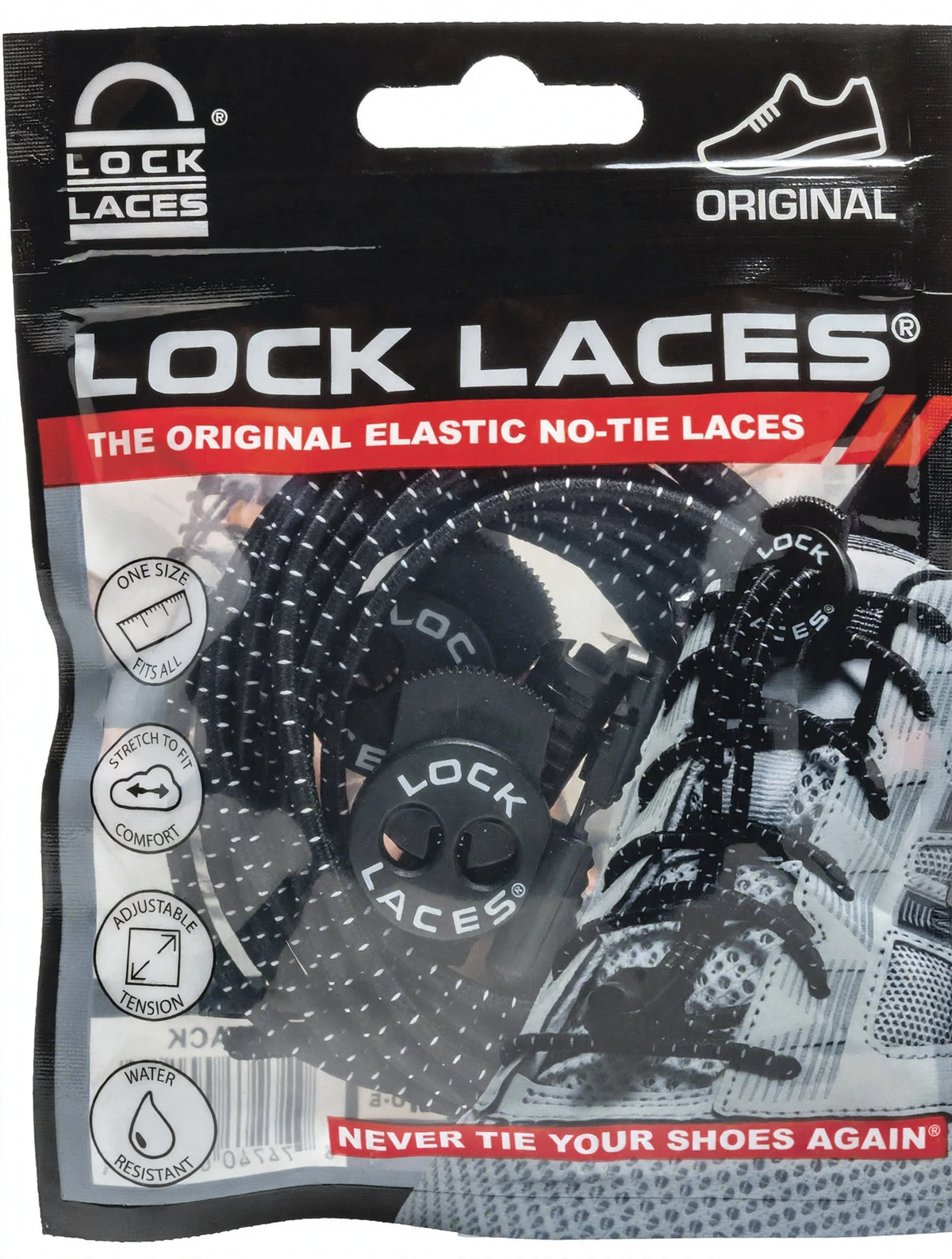 Lock Laces - Elastic No Tie Shoe Lace