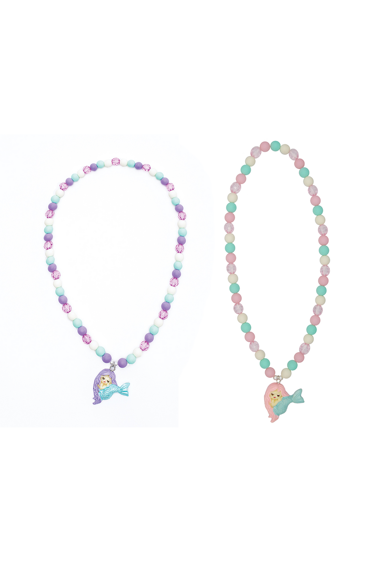 Matte Mermaid Necklace, Assorted