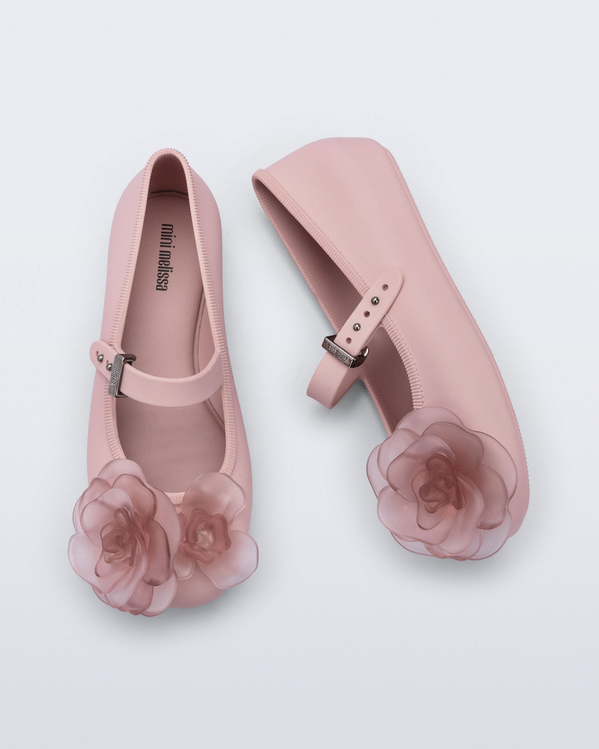 Mini Melissa Soft Ballerina Petals in Pink