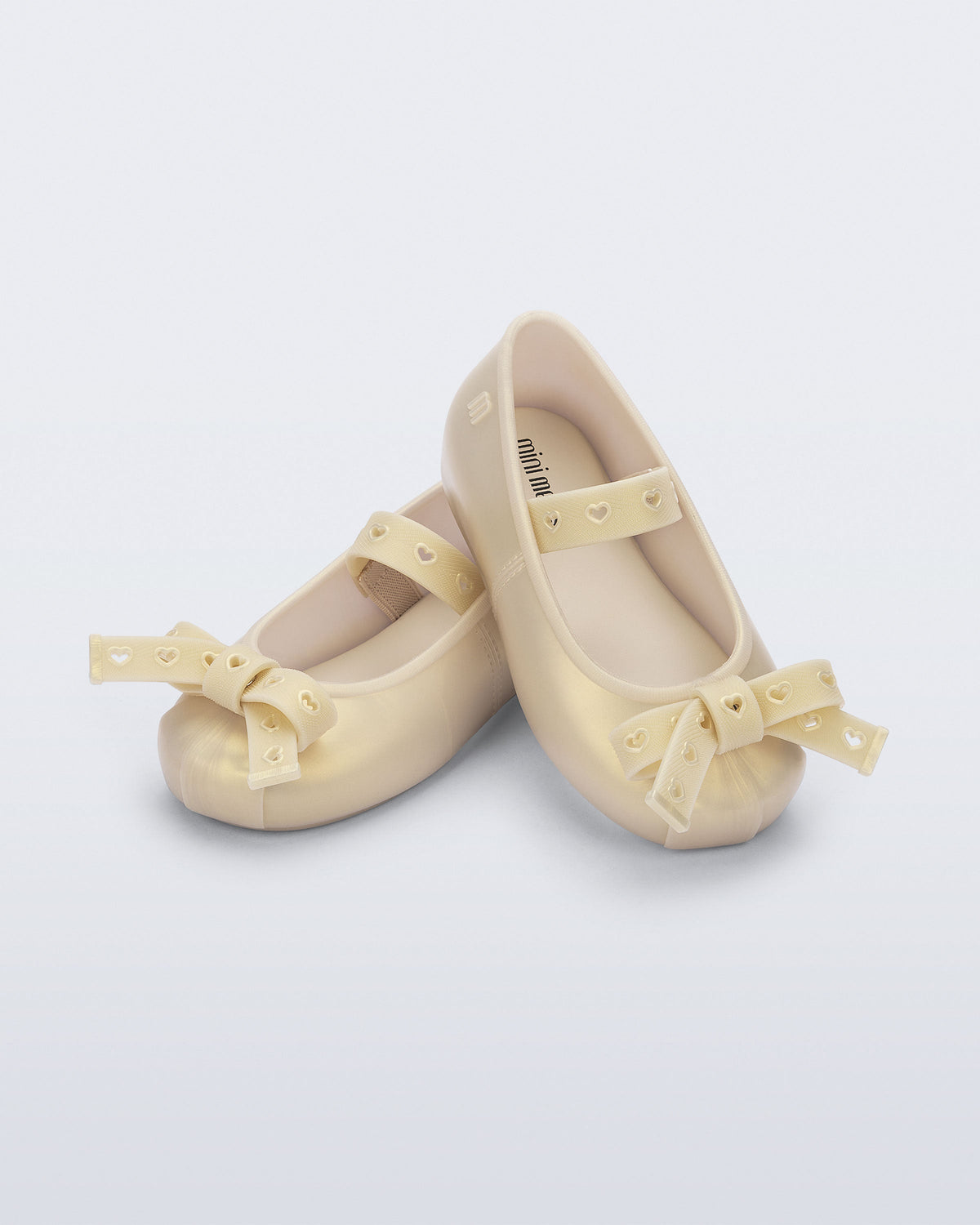 Mini Melissa Sophie Crush in Pearly Beige