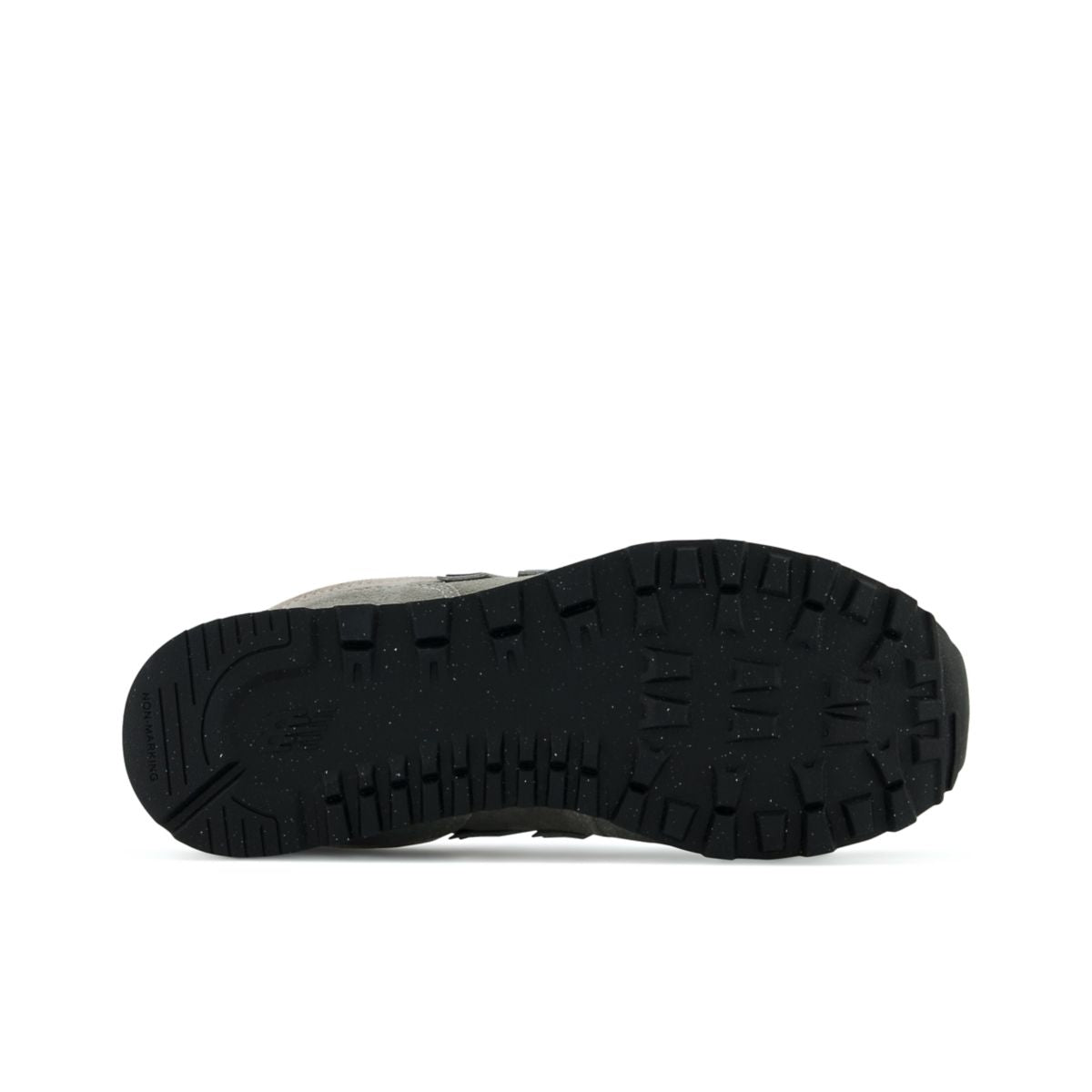 New Balance 574 Core Lace Big Kids, Grey White-EVG, GC574EVG, outsole view