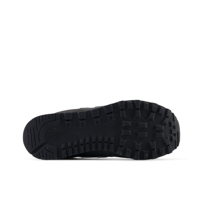 New Balance 574 Core Lace Big Kids, Black Grey, GC574SGG, outsole view