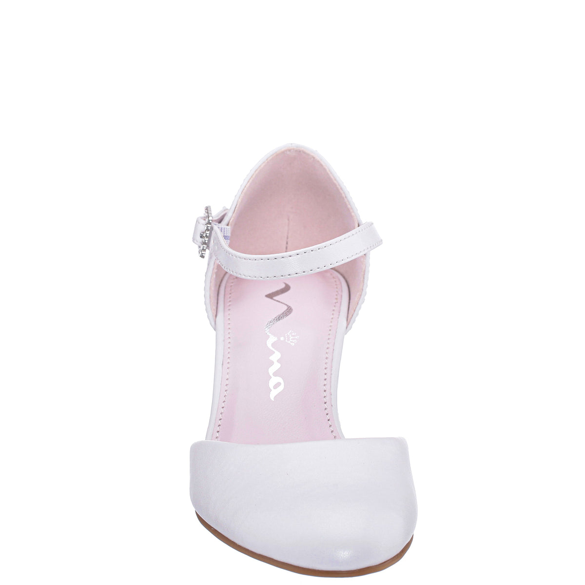 Nina Macey in White Smooth, front view