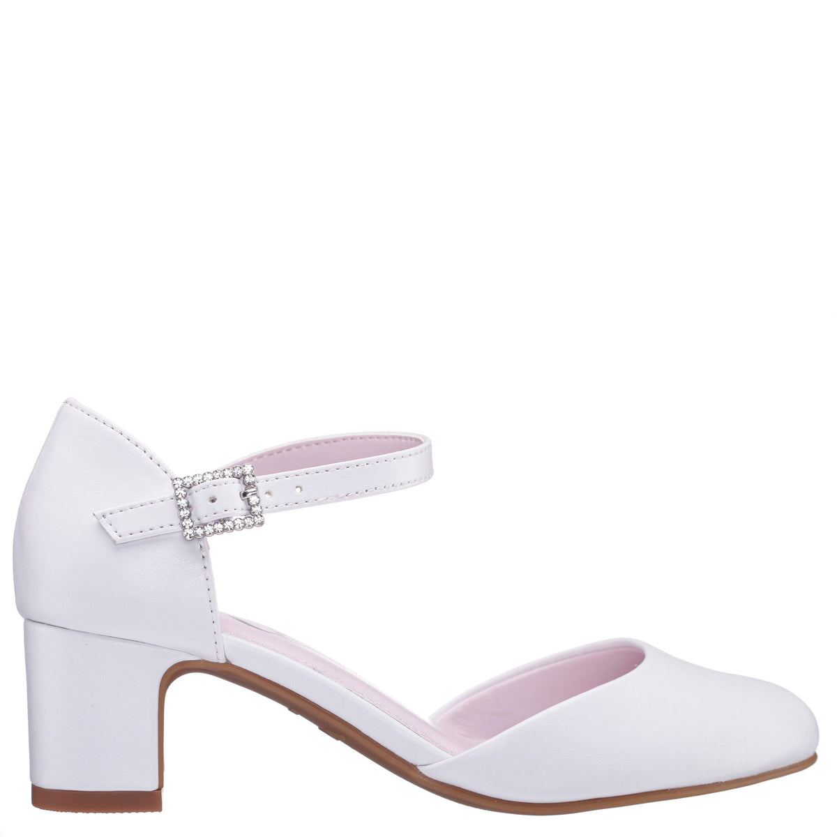 Nina Macey in White Smooth, side view