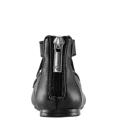 Nina Marissa in Black Smooth, back view
