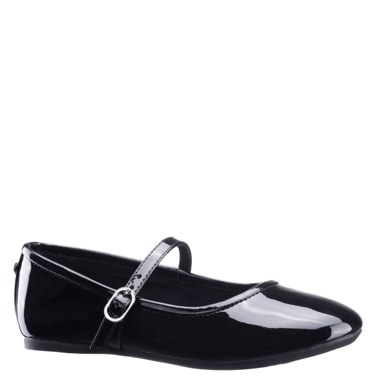 Nina Nicola in Black Patent, angled view